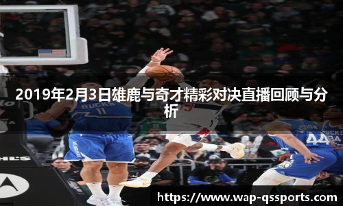 2019年2月3日雄鹿与奇才精彩对决直播回顾与分析